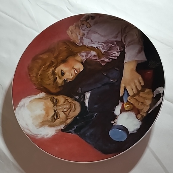 A Gift from Godfather Art By Shell Fisher Collector Plate The Nutcracker - Picture 6 of 7